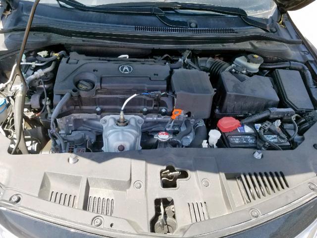 19UDE2F3XGA012372 - 2016 ACURA ILX BASE BLACK photo 7