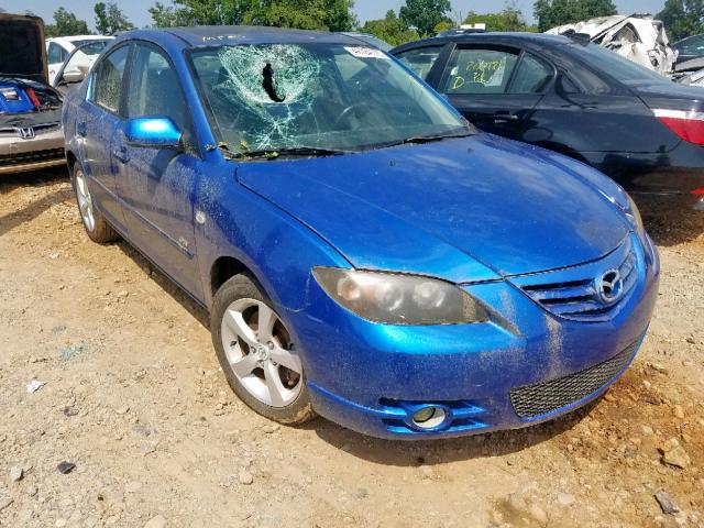 JM1BK123751306081 - 2005 MAZDA 3 S BLUE photo 1