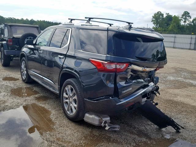 1GNERKKWXJJ270235 - 2018 CHEVROLET TRAVERSE P BLACK photo 3