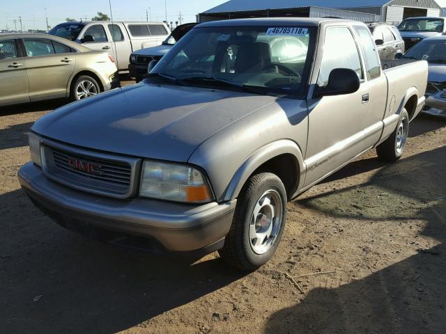 1GTCS1942W8532217 - 1998 GMC SONOMA BEIGE photo 2