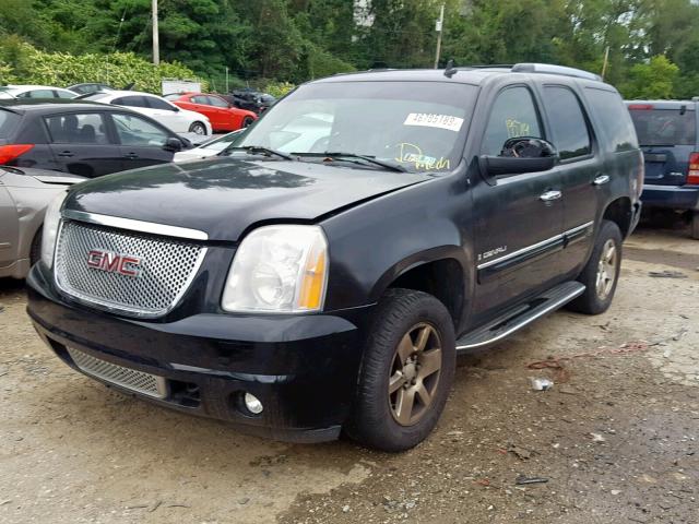 1GKFK63877J327383 - 2007 GMC YUKON DENA BLACK photo 2