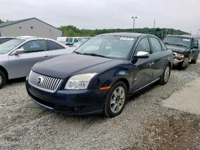 1MEHM42WX8G602163 - 2008 MERCURY SABLE PREM BLACK photo 2