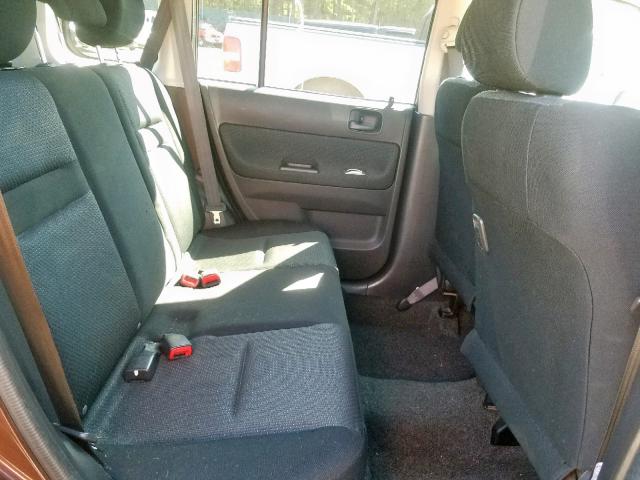 JTLKT324864118658 - 2006 TOYOTA SCION XB BROWN photo 6