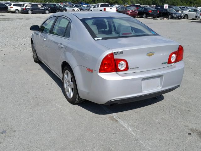 1G1ZA5EU0BF310025 - 2011 CHEVROLET MALIBU LS ვერცხლისფერი ფოტო 3