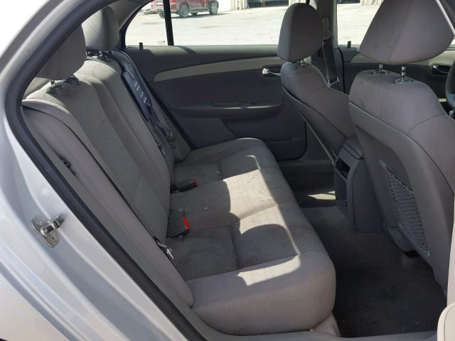 1G1ZA5EU0BF310025 - 2011 CHEVROLET MALIBU LS ვერცხლისფერი ფოტო 6