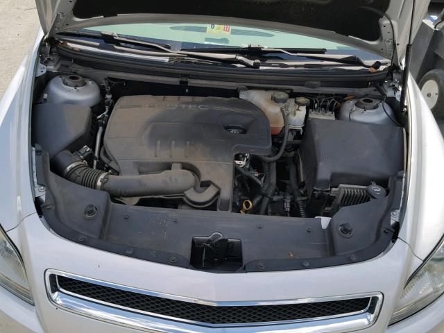 1G1ZA5EU0BF310025 - 2011 CHEVROLET MALIBU LS ვერცხლისფერი ფოტო 7