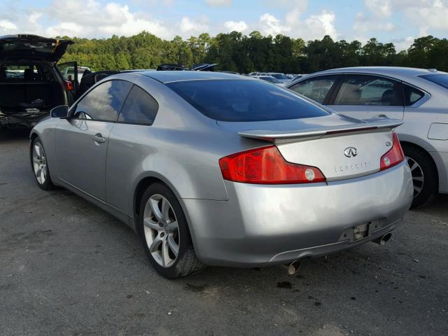 JNKCV54E83M218149 - 2003 INFINITI G35 GRAY photo 3