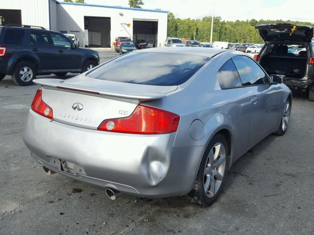 JNKCV54E83M218149 - 2003 INFINITI G35 GRAY photo 4