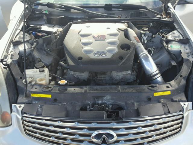 JNKCV54E83M218149 - 2003 INFINITI G35 GRAY photo 7