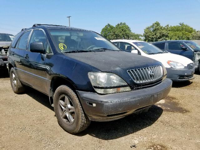 JT6GF10U4Y0050974 - 2000 LEXUS RX 300 BLACK photo 1