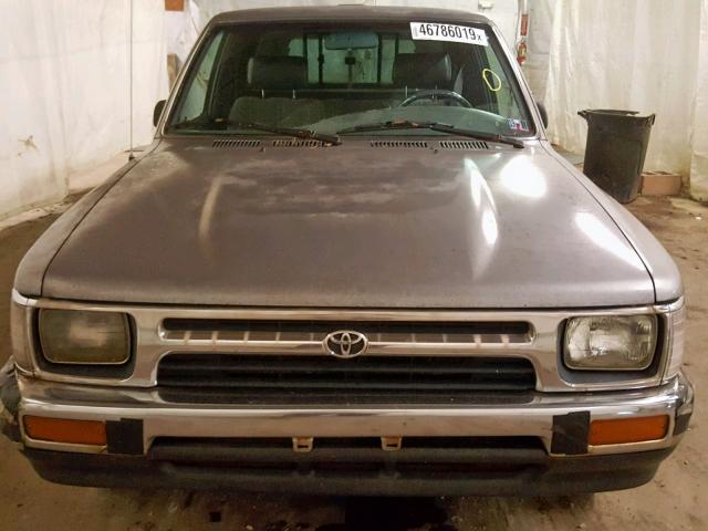 JT4RN93P0R5109421 - 1994 TOYOTA PICKUP 1/2 GRAY photo 9