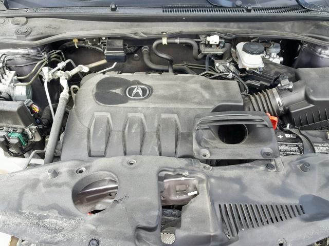 5J8TB3H30JL000654 - 2018 ACURA RDX BLUE photo 7