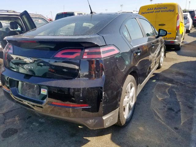 1G1RE6E48DU108980 - 2013 CHEVROLET VOLT BLACK photo 4