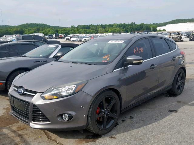 1FADP3N2XDL204355 - 2013 FORD FOCUS TITA GRAY photo 2