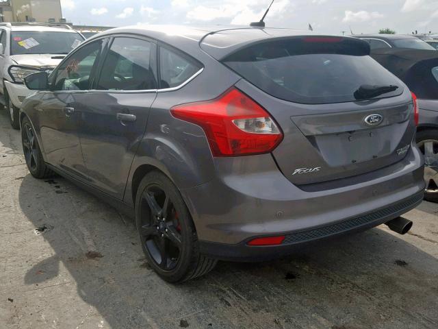 1FADP3N2XDL204355 - 2013 FORD FOCUS TITA GRAY photo 3