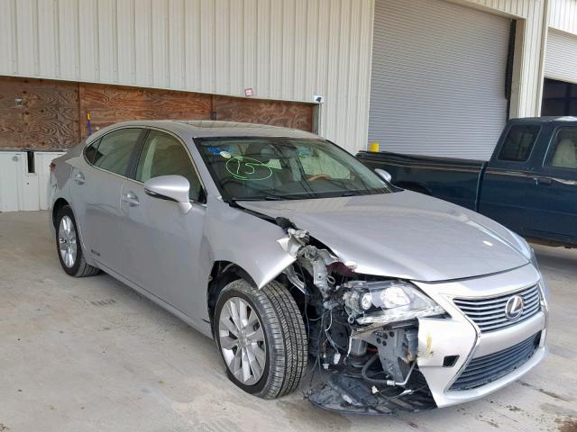 JTHBW1GG5E2075643 - 2014 LEXUS ES 300H SILVER photo 1