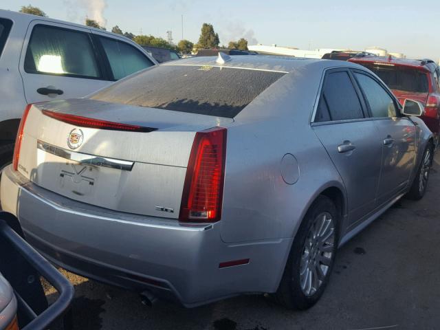 1G6DL5EV0A0102414 - 2010 CADILLAC CTS PERFOR SILVER photo 4