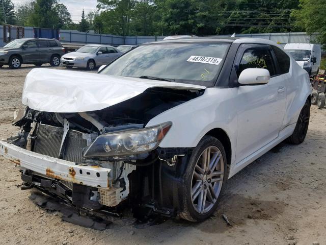 JTKJF5C75C3029157 - 2012 TOYOTA SCION TC თეთრი ფოტო 2