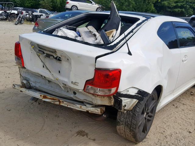 JTKJF5C75C3029157 - 2012 TOYOTA SCION TC თეთრი ფოტო 9