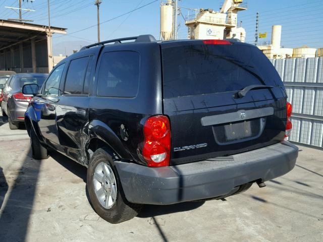 1D8HD38K88F105541 - 2008 DODGE DURANGO SX BLACK photo 3