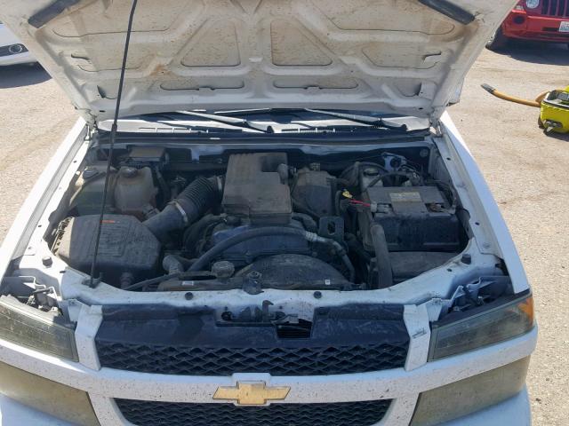 1GCDSCF93B8103047 - 2011 CHEVROLET COLORADO L WHITE photo 7