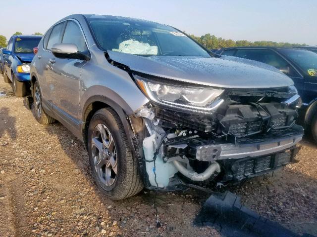 5J6RW1H80KA023131 - 2019 HONDA CR-V EXL SILVER photo 1