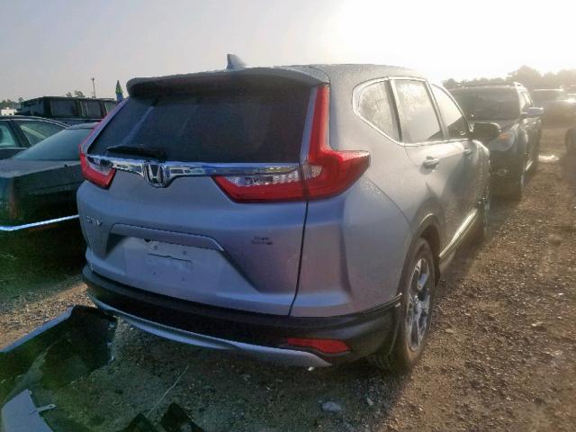 5J6RW1H80KA023131 - 2019 HONDA CR-V EXL SILVER photo 4