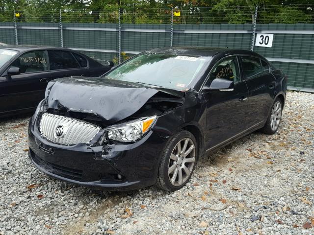 1G4GE5EV7AF148559 - 2010 BUICK LACROSSE C BLACK photo 2