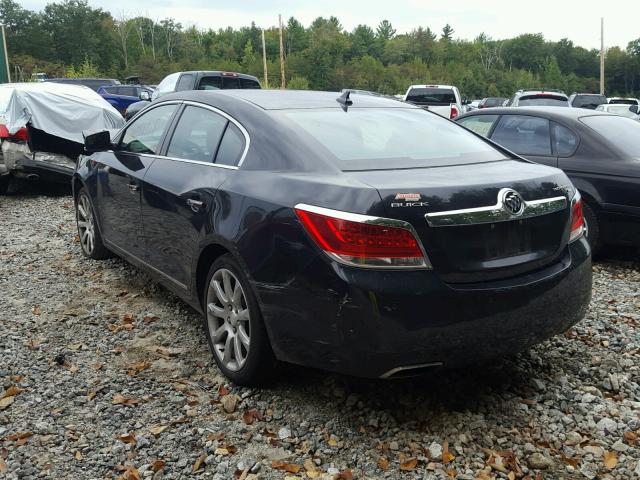 1G4GE5EV7AF148559 - 2010 BUICK LACROSSE C BLACK photo 3