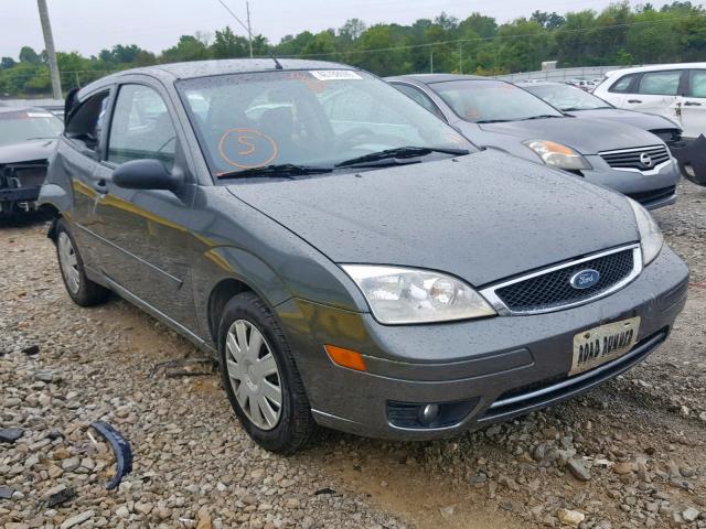 1FAFP31N17W164971 - 2007 FORD FOCUS ZX3 GRAY photo 1