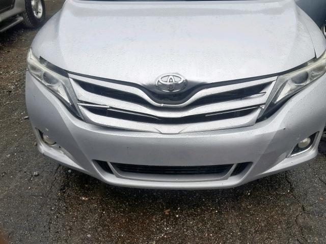 4T3ZK3BB1DU057729 - 2013 TOYOTA VENZA LE SILVER photo 7