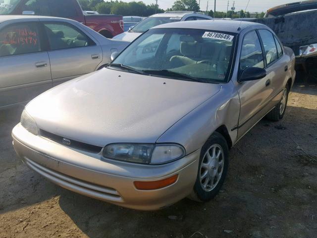 1Y1SK5282TZ070744 - 1996 GEO PRIZM LSI GOLD photo 2