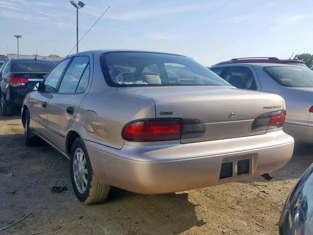 1Y1SK5282TZ070744 - 1996 GEO PRIZM LSI GOLD photo 3