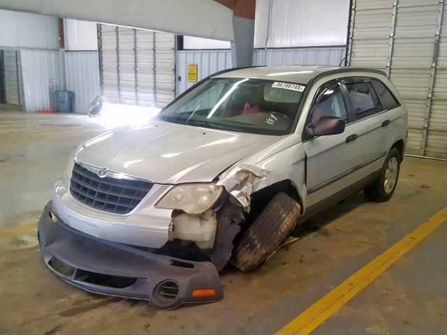 2A8GM48L07R328536 - 2007 CHRYSLER PACIFICA SILVER photo 2