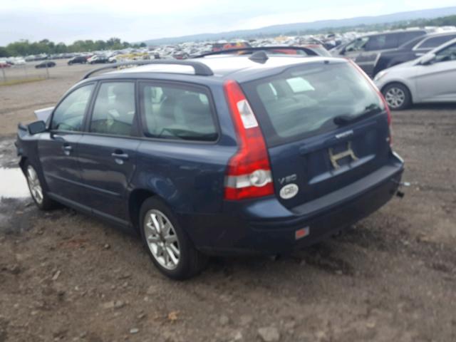 YV1MW682562151674 - 2006 VOLVO V50 T5 BLUE photo 3