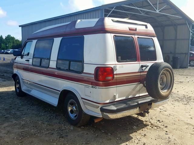 2B6HB21Y5TK134734 - 1996 DODGE RAM VAN B2 TWO TONE photo 3