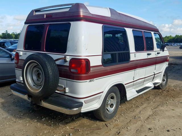 2B6HB21Y5TK134734 - 1996 DODGE RAM VAN B2 TWO TONE photo 4