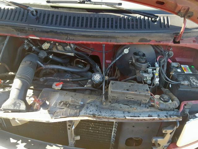 2B6HB21Y5TK134734 - 1996 DODGE RAM VAN B2 TWO TONE photo 7