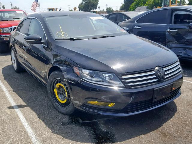 WVWHU7AN0DE509895 - 2013 VOLKSWAGEN CC LUXURY BLACK photo 1