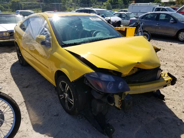 1G1AL15F277223309 - 2007 CHEVROLET COBALT LT YELLOW photo 1