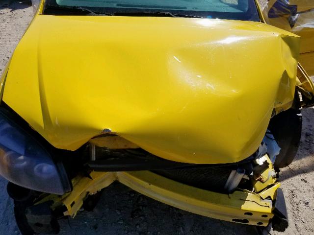 1G1AL15F277223309 - 2007 CHEVROLET COBALT LT YELLOW photo 7