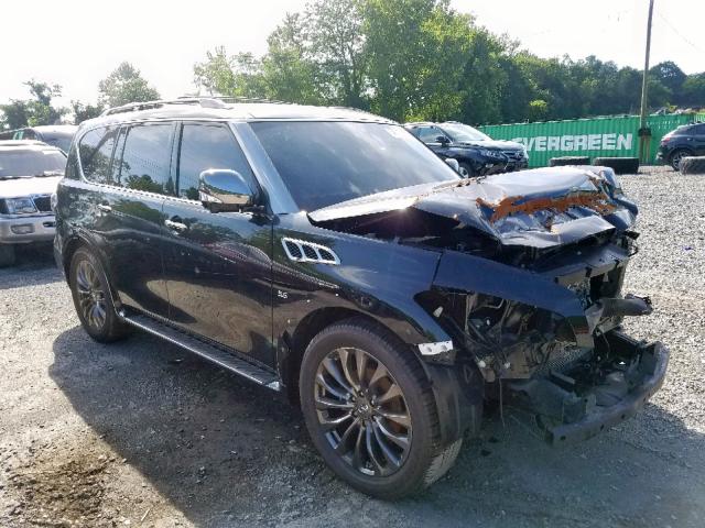 JN8AZ2NE8H9155417 - 2017 INFINITI QX80 BASE BLACK photo 1