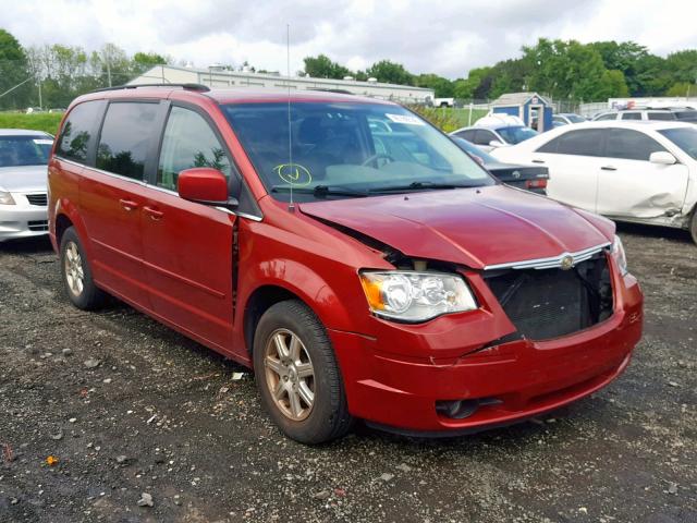 2A8HR54P48R825658 - 2008 CHRYSLER TOWN & COU RED photo 1