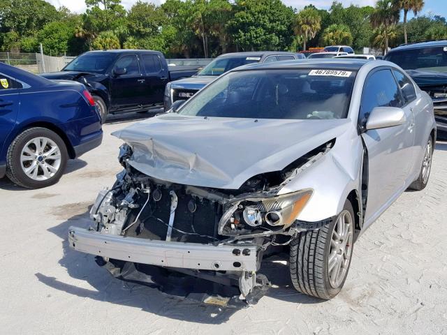 JTKDE167X80226127 - 2008 TOYOTA SCION TC ნაცრისფერი ფოტო 2