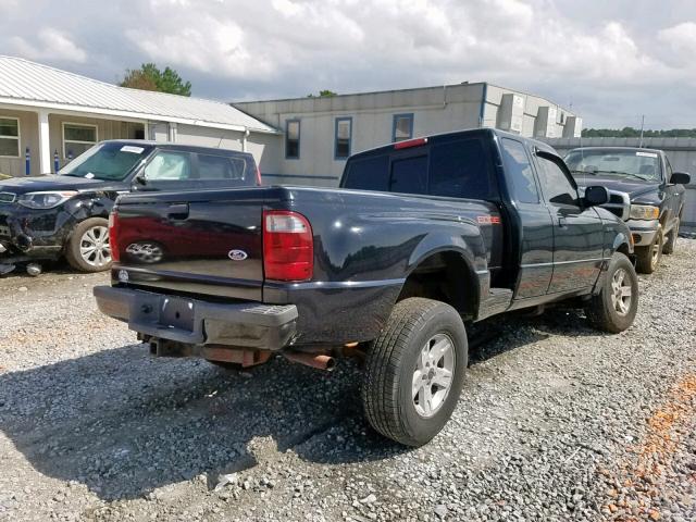 1FTZR45E83PB01257 - 2003 FORD RANGER SUP BLACK photo 4