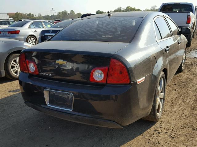 1G1ZC5E17BF300222 - 2011 CHEVROLET MALIBU 1LT BLACK photo 4