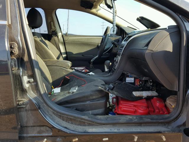 1G1ZC5E17BF300222 - 2011 CHEVROLET MALIBU 1LT BLACK photo 5