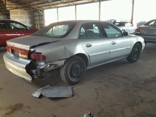 2G4WS52JX21172045 - 2002 BUICK CENTURY CU SILVER photo 4