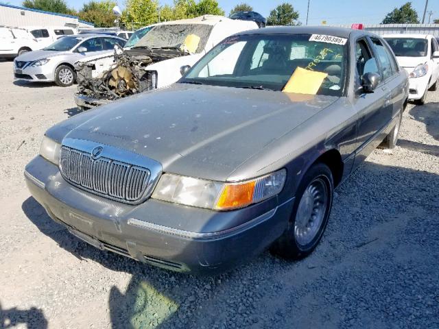 2MEFM75WXXX641199 - 1999 MERCURY GRAND MARQ GREEN photo 2