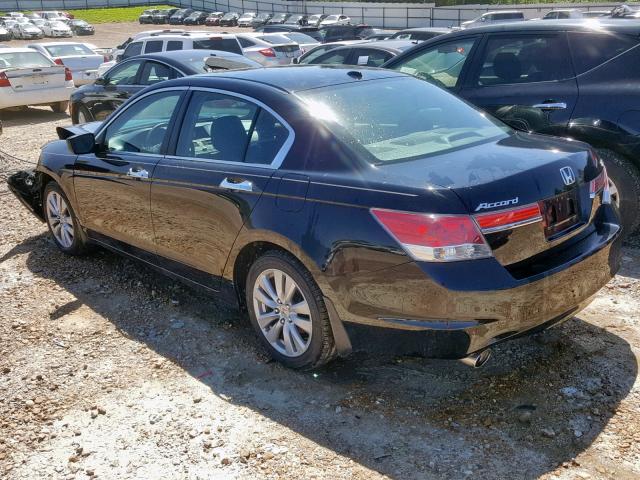 1HGCP3F80CA036049 - 2012 HONDA ACCORD EXL BLACK photo 3